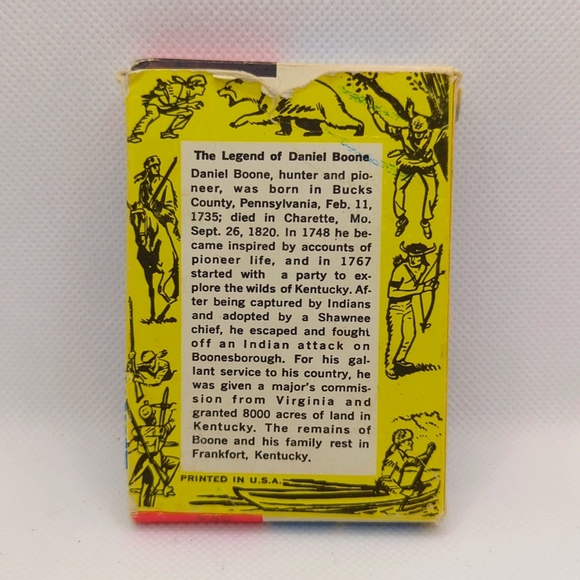 Daniel Boone Card Game - Vintage 1965 - Picture 2 of 8